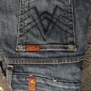 7For all mankind size 26 jeans